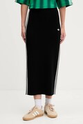adidas Originals spódnica 3-Stripes kolor czarny midi ołówkowa JW2661