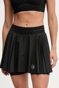 adidas by Stella McCartney fustă sport culoarea negru, mini, evazati, JX4330
