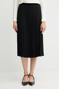 Φούστα Tommy Hilfiger χρώμα: μαύρο, WW0WW48538