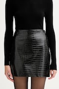 Sukňa ISABELLE BLANCHE čierna farba, mini, áčkový strih, IS25FW-G031-T006