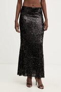 Haveone spódnica kolor czarny maxi rozkloszowana GMA-P120