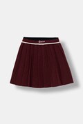 Dětská sukně Guess vínová barva, mini, áčková, J5BD16 Z1152