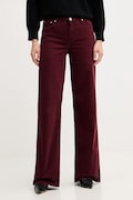 Guess jeansy damskie kolor bordowy W5BA96 WFQYB