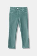 United Colors of Benetton jeansy kolor turkusowy gładkie 4DZBCE00R