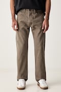 Levi's jeansy straight męskie 555 RELAXED STRAIGHT brązowe A7223