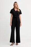 Комбінезон Calvin Klein колір чорний декольте трикутник LV044D065G