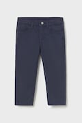 Nohavice pre bábätká Mayoral slim fit basic tmavomodrá farba, jednofarebné, 563