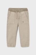 Mayoral pantaloni bebe jogger serża soft culoarea bej, 2503