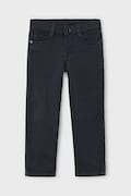 Παιδικό παντελόνι Mayoral soft regular fit χρώμα: μαύρο, 4562