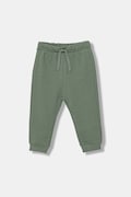 Dětské bavlněné tepláky United Colors of Benetton zelená barva, 3J70GF010