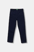 United Colors of Benetton pantaloni copii culoarea albastru marin, uni, 4HM6CF04X