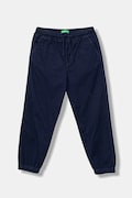 Дитячі штани United Colors of Benetton колір синій однотонні 4RHPCF03L
