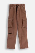 Coccodrillo pantaloni culoarea maro, CITY RACING BOY JUNIOR