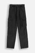 Coccodrillo pantaloni culoarea negru, CITY RACING BOY JUNIOR