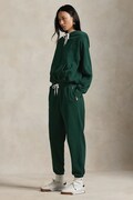 Спортивні штани Polo Ralph Lauren колір зелений однотонні 211971700
