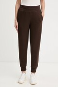 Tepláky Guess NEW VICTOIRE hnedá farba, s nášivkou, W5YB11 KBYE2
