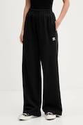Bavlnené tepláky adidas Originals Essentials čierna farba, jednofarebná, JW2812