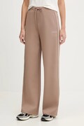 Παντελόνι φόρμας Guess OCTAVIA χρώμα: μπεζ, V5BB12 KCX22