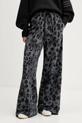 adidas pantaloni de trening Essentials culoarea gri, cu imprimeu, JM1839