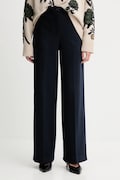 Παντελόνι Weekend Max Mara ZELOTA χρώμα: ναυτικό μπλε, 2525786012600