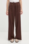 Tepláky adidas Originals Firebird Tp dámské, hnědá barva, s aplikací, KD2526