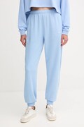 Calvin Klein Underwear spodnie lounge damskie kolor niebieski melanżowe LV00QS7515