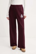 Tommy Hilfiger spodnie dresowe damskie kolor fioletowy z aplikacją UW0UW06081