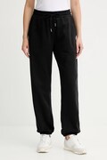 Tepláky Calvin Klein dámské, černá barva, s aplikací, LV044D205G