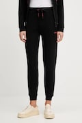 HUGO spodnie lounge HUGO ID_PANT damskie kolor czarny z nadrukiem 50556326