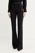 Hlače Elisabetta Franchi črna barva, PA14157E2