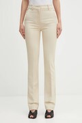 Sportmax trousers FETTA beige color 2522136051600