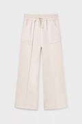 Дитячі штани Mayoral wide leg колір бежевий 7579