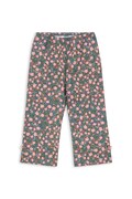 Konges Sløjd spodnie DREY SLIT PANTS GOTS kolor multicolor wzorzyste KS103787
