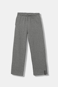 United Colors of Benetton pantaloni de trening din bumbac pentru copii culoarea gri, uni, 3NBMCF06K
