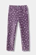 Дитячі легінси United Colors of Benetton колір фіолетовий візерунок 4NNFGE02N