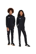 Detské tepláky adidas Performance čierna farba, s nášivkou, JD0635