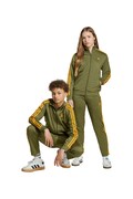 Dětské tepláky adidas Originals zelená barva, s aplikací, JZ4079