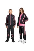 Dječji donji dio trenirke adidas Originals boja: crna, s aplikacijom, JY6322