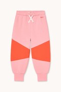 Tinycottons spodnie bawełniane dziecięce TINY COLOR BLOCK SWEATPANT kolor różowy gładkie AW25-275