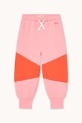 Tinycottons spodnie bawełniane dziecięce TINY COLOR BLOCK SWEATPANT kolor różowy gładkie AW25-275
