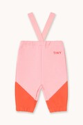 Tinycottons spodnie dresowe niemowlęce TINY COLOR BLOCK BABY SWEATPANT kolor różowy AW25-278