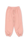 Konges Sløjd pantaloni copii LOU SWEAT PANTS OCS culoarea roz, uni, KS103867