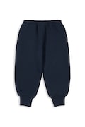 Konges Sløjd pantaloni copii LOUPY LOU SWEAT PANTS OCS culoarea bleumarin, uni, KS103873
