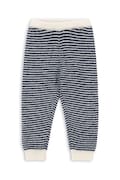 Konges Sløjd spodnie z dodatkiem alpaki dziecięce BERLE KNIT PANTS kolor granatowy wzorzyste KS103717