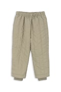 Konges Sløjd pantaloni copii JUNO PANTS culoarea verde, KS103488