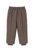 Konges Sløjd spodnie dziecięce JUNO PANTS kolor brązowy KS103488