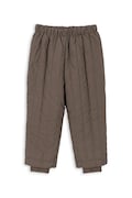 Konges Sløjd pantaloni copii JUNO PANTS culoarea maro, KS103488