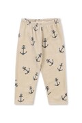 Hlače Konges Sløjd TAVI FLEECE PANTS GRS boja: bež, bez uzorka, KS103541