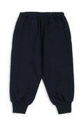Konges Sløjd spodnie dresowe bawełniane dziecięce LOUPY LOU SWEAT PANTS OCS kolor granatowy gładkie KS104349