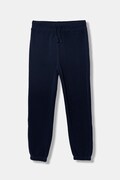 United Colors of Benetton spodnie dresowe dziecięce kolor granatowy gładkie 3EB5CF05L